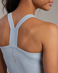 Rhone Serene Shelf Bra Tank - Blue Dawn