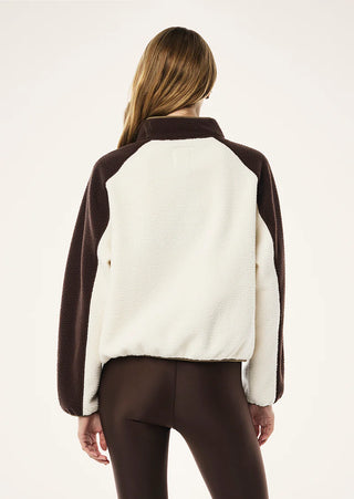 P.E. Takeover Jacket - Whisper White/Espresso