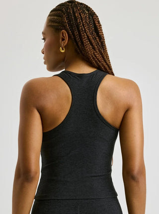 Year Of Ours Stretch Sporty Tank - Heather Black