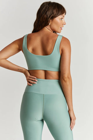Year Of Ours Recycled High Rise Sport Legging - Basil
