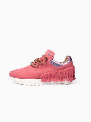 pink suede shoes