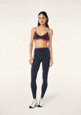 P.E. Nation Vita Full Length Legging - Marine Blue/Strawberry
