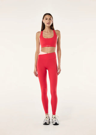 P.E. Nation Wander Full Length Legging - Strawberry