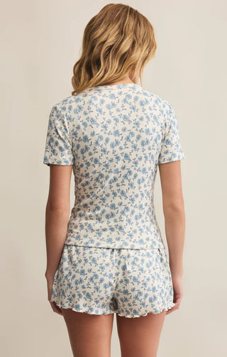 Z Supply Faye Ditsy Top - Crystal