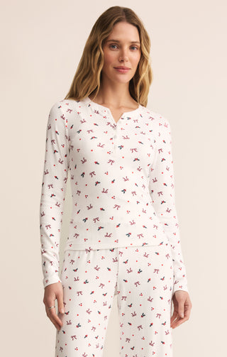 Z Supply Holly LS Top - White