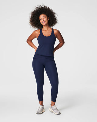Spanx Contour Crossback Shelf Tank - Timeless Navy