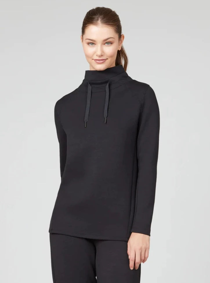Spanx AirEssentials Got-Ya Covered Pullover - Very Black – She She Boutique