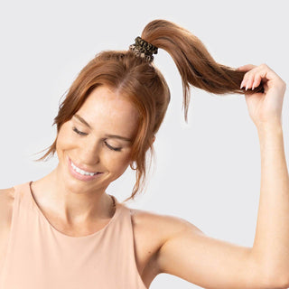 Kitsch Ultra Petite Satin Scrunchies 6pc - Eucalyptus