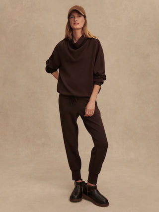 Varley The Slim Cuff Pant 27.5 - Coffee