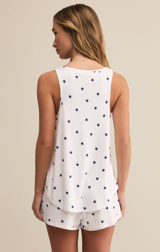 Z Supply This Love Mini Stars Tank - White