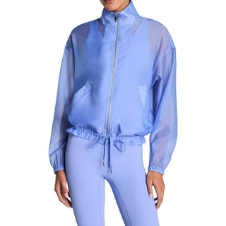 Spanx Bodyline Sheer Full Zip Jacket - Hyacinth