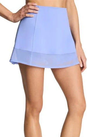 Spanx Bodyline Sheerious Skort with Mid-Tummy Compression 15" - Hyacinth