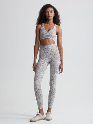 Varley Move Kellam Bra - Mono Distorted Cheetah