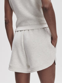 Varley Ollie High Rise Short 3.5 - Ivory Marl