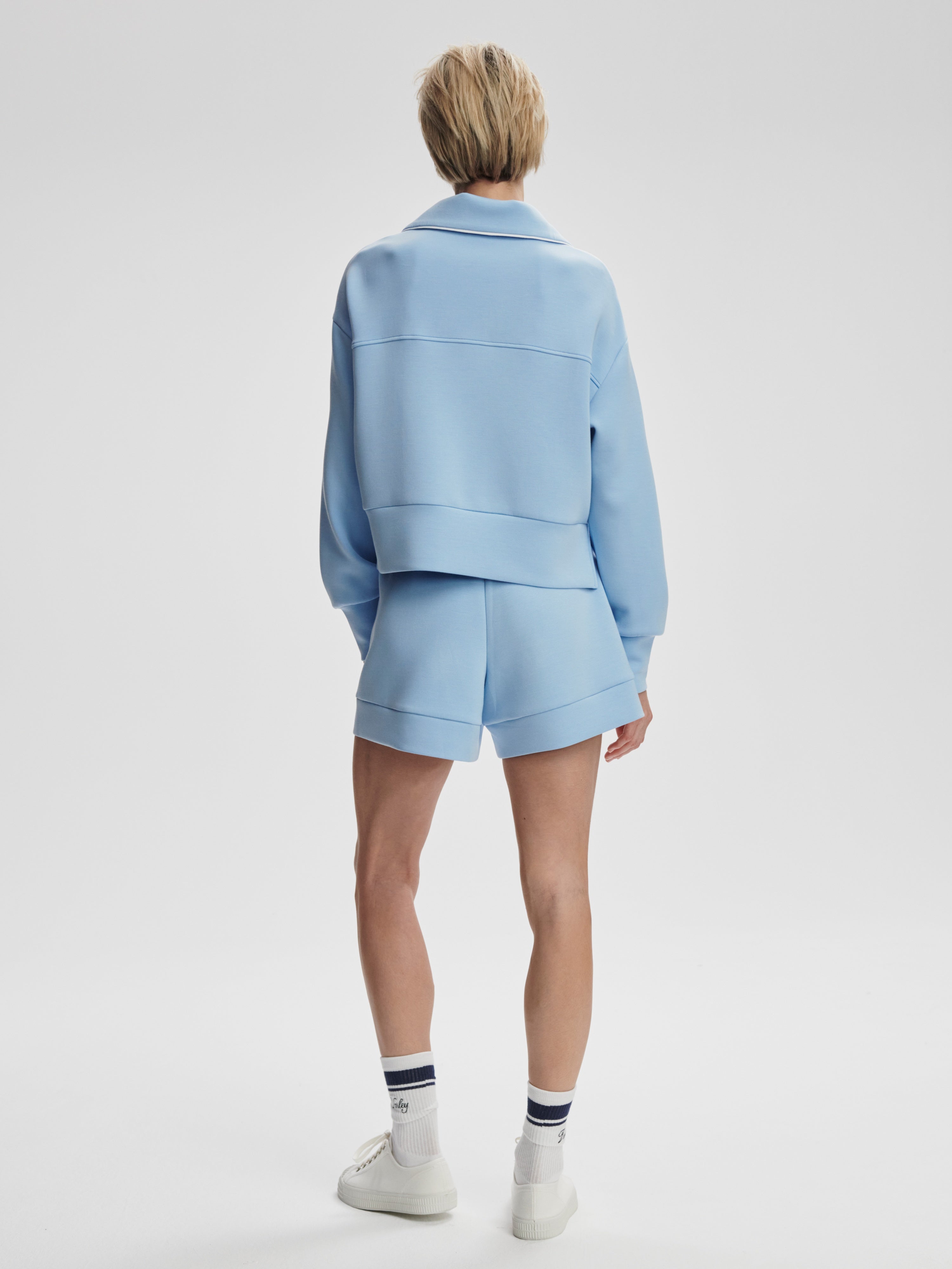 (取寄) バーリー レディース ダベンポート ハーフ ジップ Varley women Davenport Half Zip Airy Blue Varley | Davenport Half Zip (Airy Blue) | relevé