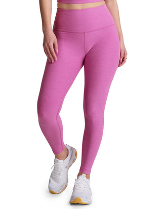 Beyond Yoga Spacedye Caught In The Midi HW Legging - Sunset Violet Heather