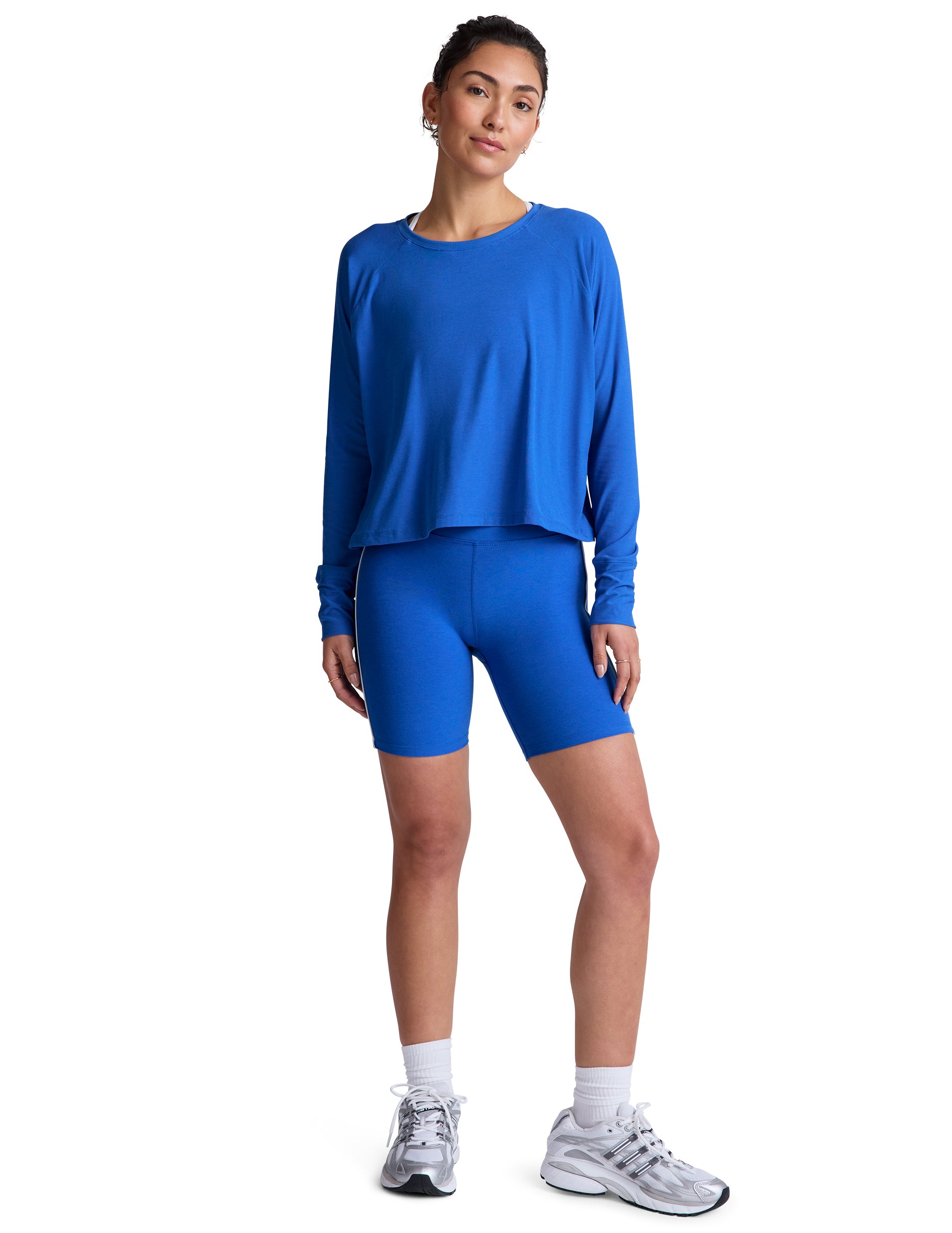 Beyond Yoga Featherweight Daydreamer Pullover - Court Blue