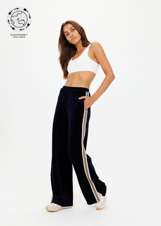 The Upside Monaco Freya Wide Leg Pant - Navy