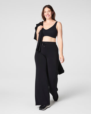 Spanx AirEssentials Wide Leg Pant - Black