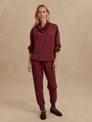 Varley Betsy Sweat - New Maroon