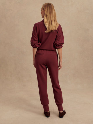 Varley The Slim Cuff Pant 25 - New Maroon