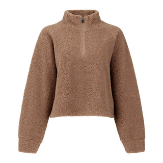 Year Of Ours Lucia Half Zip - Taupe