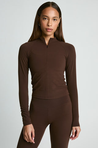 Year Of Ours Studio Pullover - Dark Oak