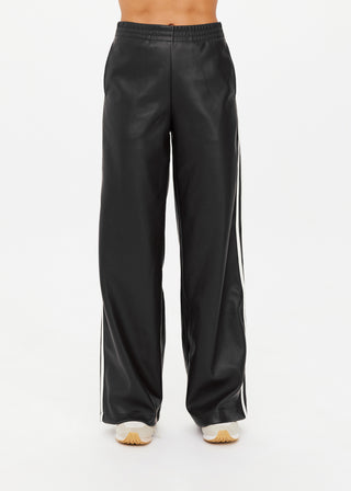 The Upside Vegan Leather Twilight Pant - Black