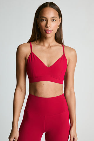 Year Of Ours Studio V Bralette - Cinnamon