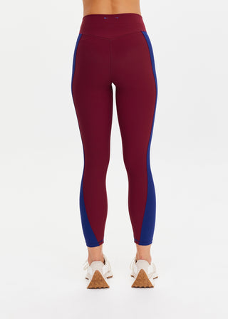The Upside Adesa 25IN High Midi Pant - Maroon