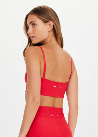 The Upside Oxford Hutton Bra - Cherry