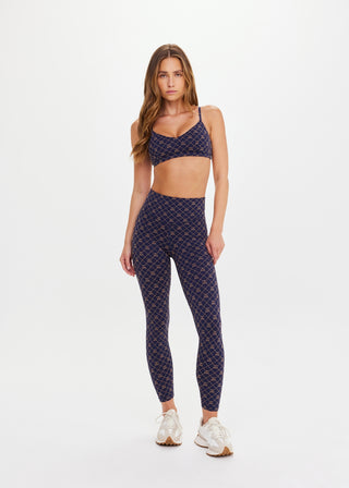The Upside Ezra 25IN High Midi Pant - Monogram