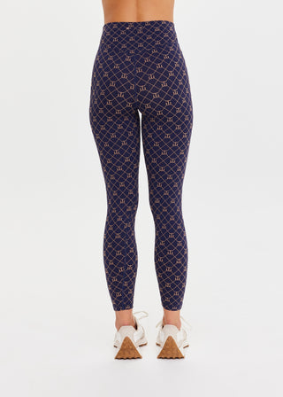 The Upside Ezra 25IN High Midi Pant - Monogram