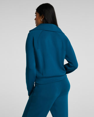 Spanx AirEssentials Half Zip - Deep Cove