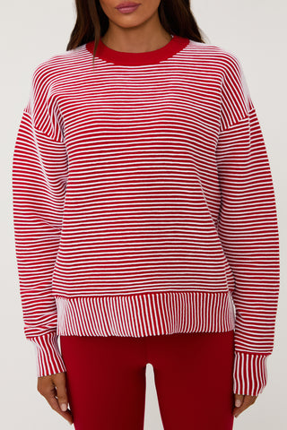 Beach Riot Occulus Sweater - Peppermint Two Tone