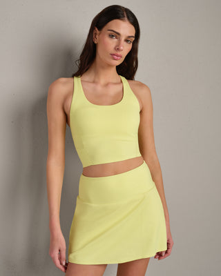 Rhone Revive Scoop Longline Bra - Lemon Lime