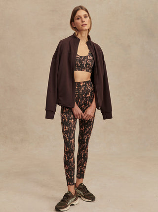 Varley Always Selma Bra - Smoky Tortoiseshell