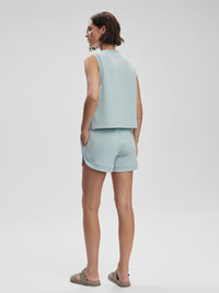 Varley Ollie High Rise Short 3.5 - Ether Blue