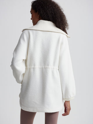 Varley Parnel Half Zip Fleece - Egret