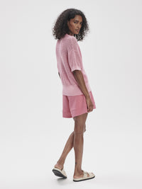Varley Callie Knit Top - Sea Pink
