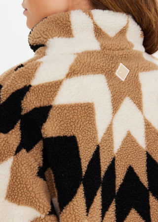 The Upside Harlow Fleece Pullover - Geo