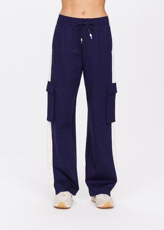 The Upside Hamptons Saylor Wide Leg Pant - Navy