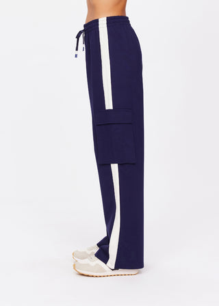The Upside Hamptons Saylor Wide Leg Pant - Navy