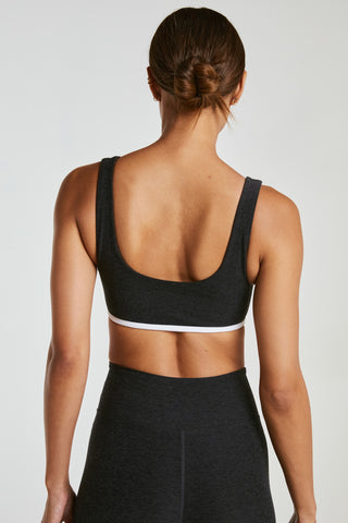 Year Of Ours Isadora Bra - Heather Black/White