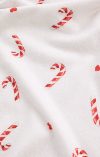 Z Supply Cozy Candy Cane Set - White