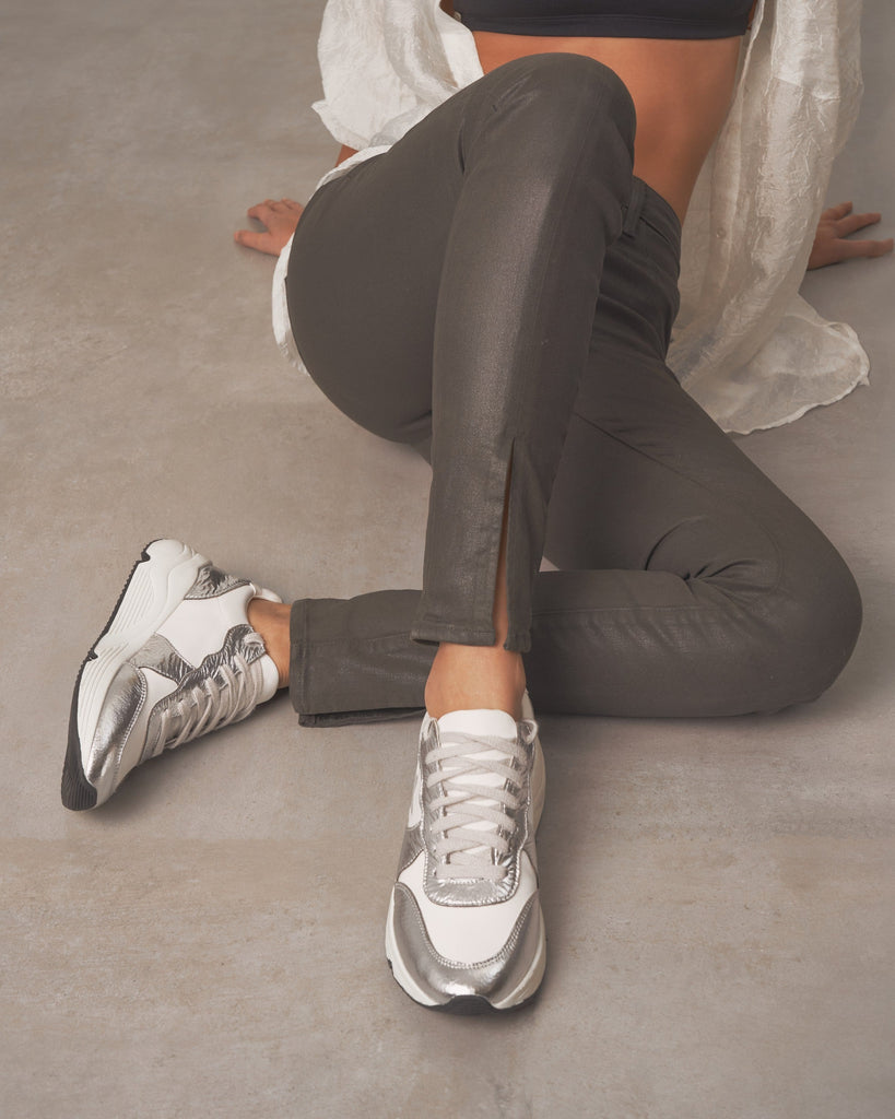 silver star sneaker