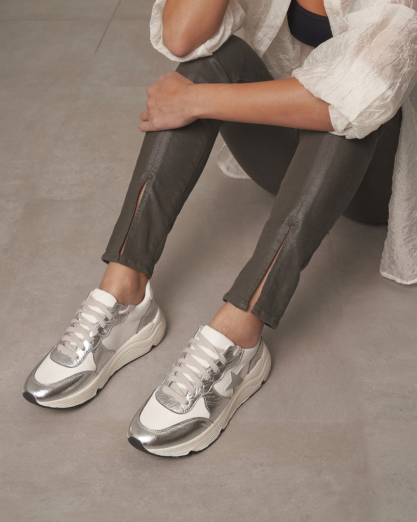 silver star sneaker