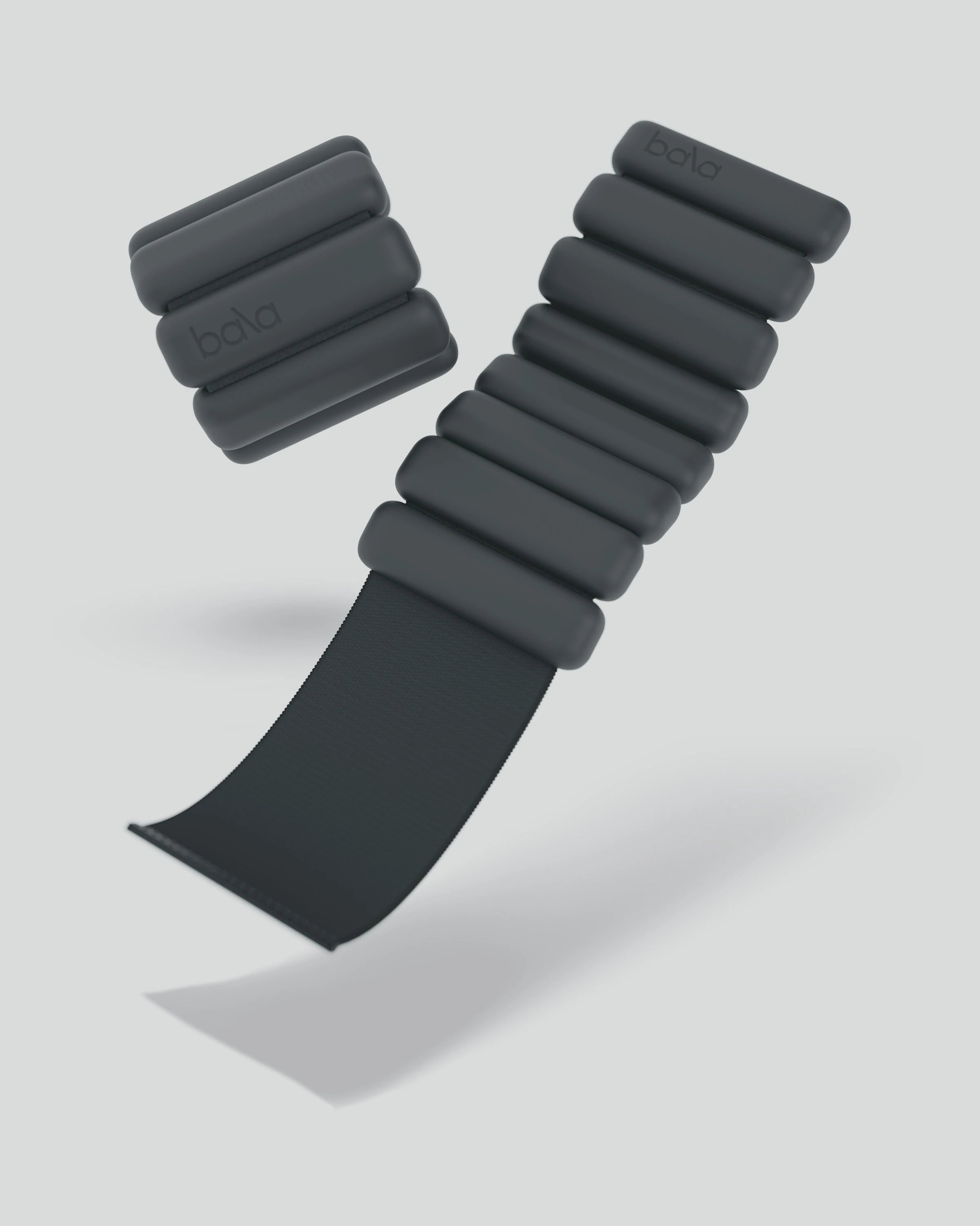 Bala Bangles - Charcoal 1lb | Versatile Fitness Weights – SculptHouse