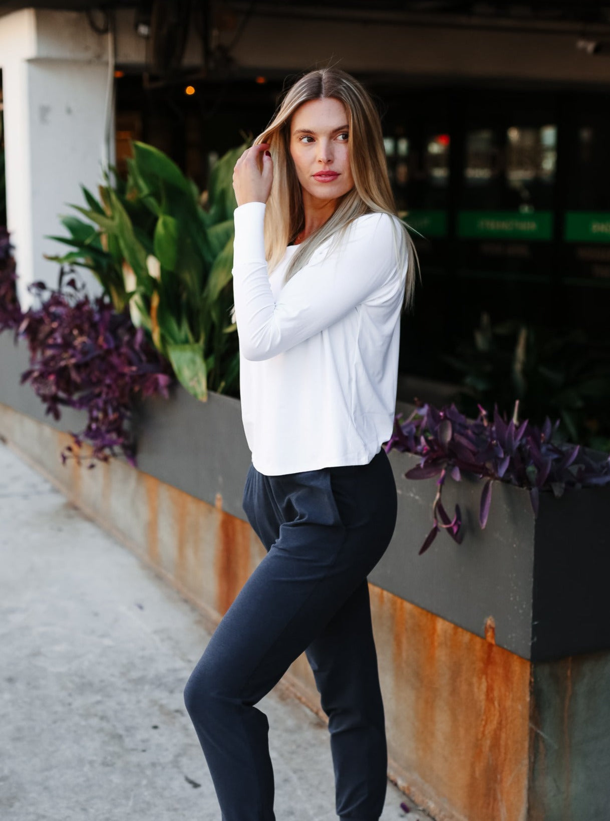 (取寄) ビヨンドヨガ レディース フェザーウェイト デイドリーマー プルオーバー Beyond Yoga women Featherweight Daydreamer Pullover Minty Slate Heather Featherweight Daydreamer Pullover | Beyond Yoga