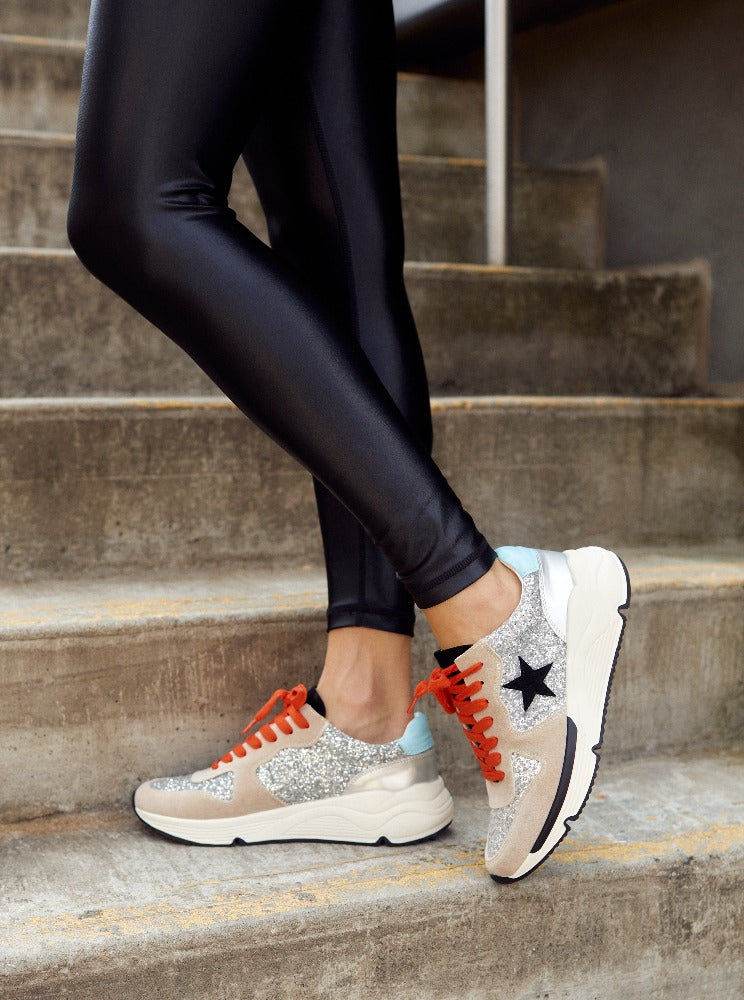 popstar glitter sneaker